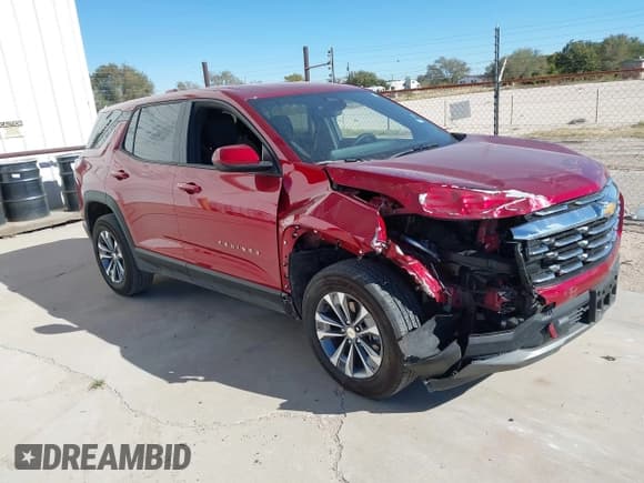 ✅ 2026 Chevrolet Equinox FWD LT • VIN: 3GNAXHEG4TL238341 • Лот: 43607005. Опубликован ранее на IAAI с пробегом 8 229 миль. Бесплатный доступ к архиву аукционных продаж из США и подробный отчёт об истории автомобиля на DreamBid. Изображение 1.