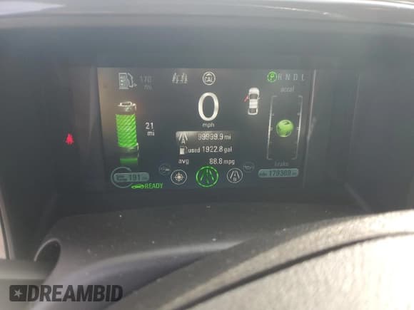 ✅ 2014 Chevrolet Volt • VIN: 1G1RE6E46EU135385 • Лот: 91567335. Опубликован ранее на Copart с пробегом 179 369 миль. Бесплатный доступ к архиву аукционных продаж из США и подробный отчёт об истории автомобиля на DreamBid. Изображение 9.