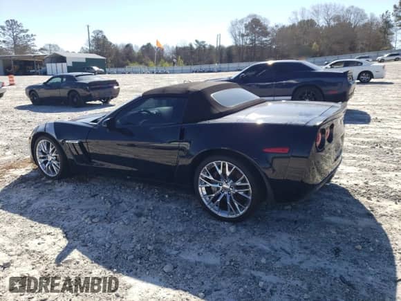 2013 Chevrolet Corvette Z16 Grand Sport 3LT с VIN 1G1YW3DW1D5109831, выставлен на аукционе Copart как лот 48959535 с пробегом 40 281 миль миль и Списание • Salvage title. История ставок и продаж доступна на DreamBid. Изображение 2.