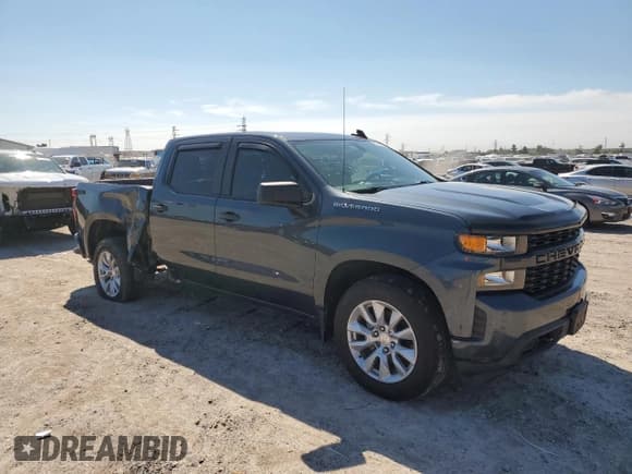 ✅ 2021 Chevrolet Silverado 1500 Custom • VIN: 3GCPWBEK2MG183924 • Lot: 70534434. Wystawiony na Copart z przebiegiem 57 945 mil. Bezpłatny archiwum sprzedaży aukcyjnych z USA i szczegółowy raport historii pojazdu na DreamBid. Zdjęcie 4.