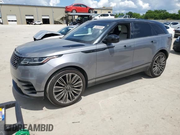 ✅ 2021 Land Rover Range Rover Velar R-Dynamic S • VIN: SALYT2EX6MA319844 • Лот: 56033695. Опубликован ранее на Copart с пробегом 51 364 миль. Бесплатный доступ к архиву аукционных продаж из США и подробный отчёт об истории автомобиля на DreamBid. Изображение 1.