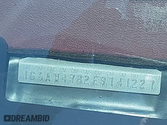 ✅ 1984 Cadillac Fleetwood • VIN: 1G6AW4782E9141227 • Лот: 42595056. Опубликован ранее на IAAI с пробегом 73 517 миль. Бесплатный доступ к архиву аукционных продаж из США и подробный отчёт об истории автомобиля на DreamBid. Изображение 9.