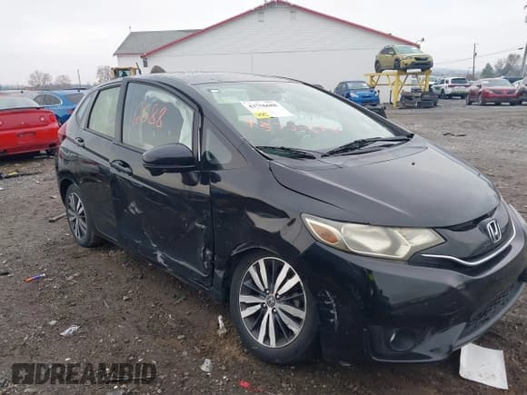 ✅ 2016 Honda Fit EX • VIN: JHMGK5H70GS003193 • Lot: 43756688. Listed on IAAI with 65,350 mi. Free auction sales archive from the USA and detailed vehicle history report at DreamBid. Image 1.