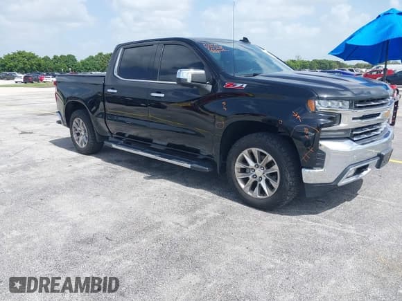 ✅ 2019 Chevrolet Silverado 1500 LTZ • VIN: 3GCUYGED5KG112631 • Lot: 42844808. Wystawiony na IAAI z przebiegiem 57 353 mil. Bezpłatny archiwum sprzedaży aukcyjnych z USA i szczegółowy raport historii pojazdu na DreamBid. Zdjęcie 1.