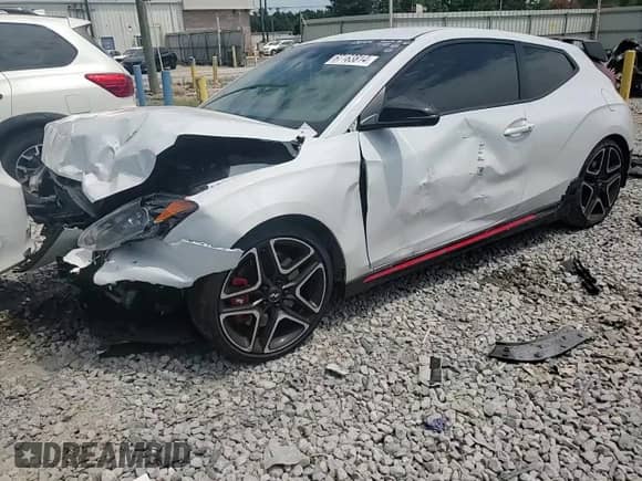 2020 Hyundai Veloster с VIN KMHT36AH6LU005899, выставлен на аукционе Copart как лот 67163814 с пробегом 106 668 миль миль и Списание • Salvage title. История ставок и продаж доступна на DreamBid. Изображение 10.