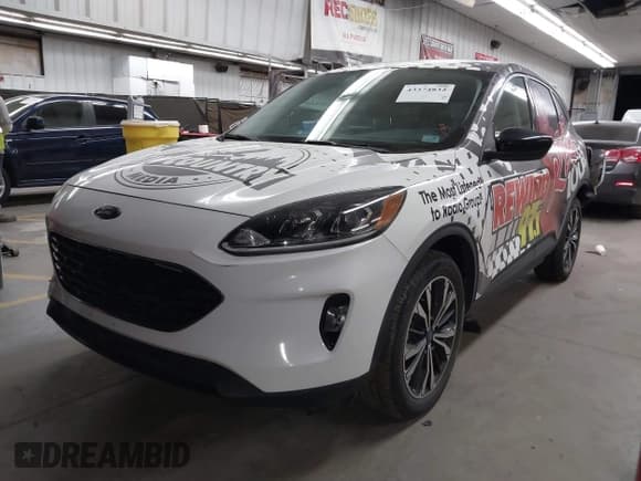 ✅ 2022 Ford Escape SEL • VIN: 1FMCU9H92NUA31691 • Lot: 43374832. Listed on IAAI with 34,124 mi. Free auction sales archive from the USA and detailed vehicle history report at DreamBid. Image 17.