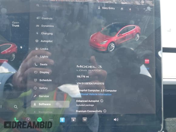 ✅ 2018 Tesla Model 3 Long Range Battery • VIN: 5YJ3E1EA7JF031173 • Lot: 43469130. Wystawiony na IAAI z przebiegiem 119 779 mil. Bezpłatny archiwum sprzedaży aukcyjnych z USA i szczegółowy raport historii pojazdu na DreamBid. Zdjęcie 7.