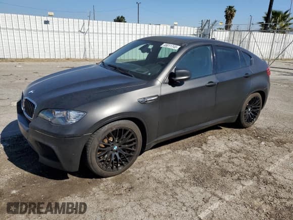 ✅ 2011 BMW X6 M • VIN: 5YMGZ0C58BLK14089 • Лот: 46611745. Опубликован ранее на Copart с пробегом 43 507 миль. Бесплатный доступ к архиву аукционных продаж из США и подробный отчёт об истории автомобиля на DreamBid. Изображение 1.
