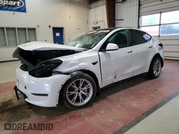 ✅ 2023 Tesla Model Y • VIN: LRWYGDFD9PC967633 • Lot: 50092765. Listed on Copart with 21,294 mi. Free auction sales archive from the USA and detailed vehicle history report at DreamBid. Image 1.