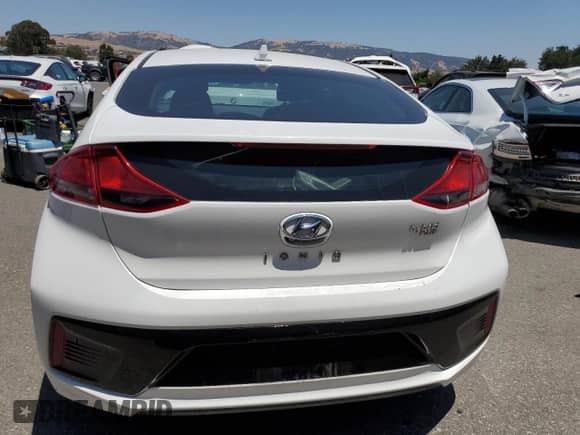 2019 Hyundai Ioniq Blue z VIN KMHC65LC1KU180322, wystawiony jako Copart lot #59699744 z przebiegiem 86 901 mil mil oraz Szkoda całkowita • Salvage title. Historia ofert i sprzedaży dostępna na DreamBid. Obrazek 6.