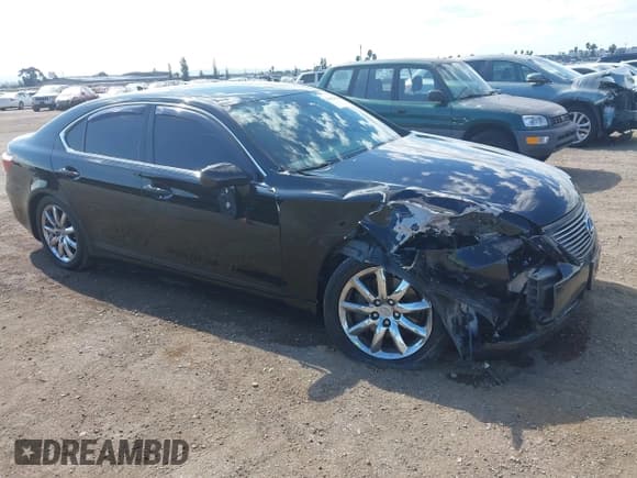 ✅ 2009 Lexus LS 460 • VIN: JTHBL46F795087333 • Lot: 43497878. Listed on IAAI with 167,250 mi. Free auction sales archive from the USA and detailed vehicle history report at DreamBid. Image 1.