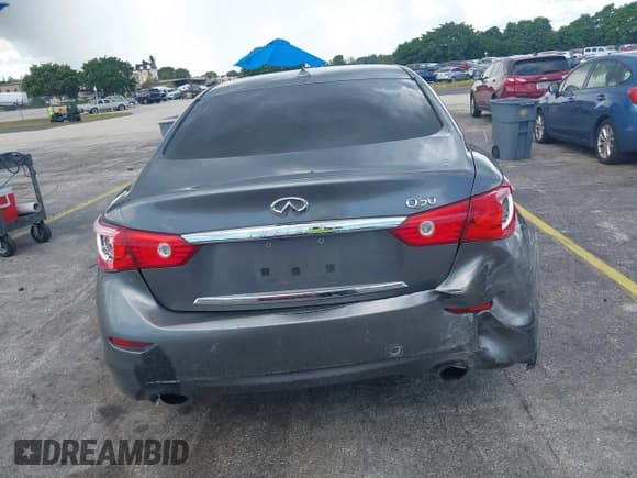 ✅ 2015 Infiniti Q50 Premium • VIN: JN1BV7APXFM338993 • Lot: 43018473. Listed on IAAI with 115,186 mi. Free auction sales archive from the USA and detailed vehicle history report at DreamBid. Image 16.