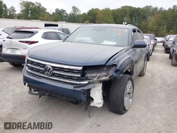 ✅ 2021 Volkswagen Atlas SE • VIN: 1V2WC2CA4MC209892 • Lot: 43373380. Wystawiony na IAAI z przebiegiem 62 952 mil. Bezpłatny archiwum sprzedaży aukcyjnych z USA i szczegółowy raport historii pojazdu na DreamBid. Zdjęcie 2.