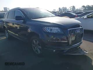 ✅ 2012 Audi Q7 Premium Plus • VIN: WA1LGBFE5CD009128 • Lot: 41370672. Listed on IAAI with 117,394 mi. Free auction sales archive from the USA and detailed vehicle history report at DreamBid. Image 1.