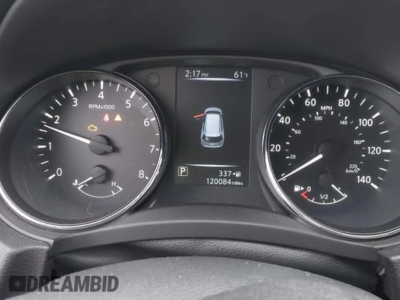 ✅ 2017 Nissan Rogue SV • VIN: 5N1AT2MV9HC775755 • Lot: 43774022. Listed on IAAI with 120,084 mi. Free auction sales archive from the USA and detailed vehicle history report at DreamBid. Image 7.