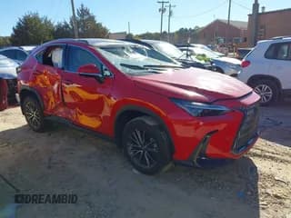 ✅ 2024 Lexus NX 350h Luxury • VIN: 2T2HKCEZ2RC018374 • Lot: 43607147. Wystawiony na IAAI z przebiegiem 19 978 mil. Bezpłatny archiwum sprzedaży aukcyjnych z USA i szczegółowy raport historii pojazdu na DreamBid. Zdjęcie 1.