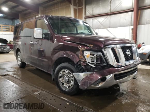 ✅ 2014 Nissan NV SL • VIN: 5BZAF0AA5EN161769 • Lot: 70197164. Listed on Copart with 107,652 mi. Free auction sales archive from the USA and detailed vehicle history report at DreamBid. Image 1.