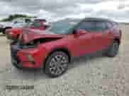 2023 Chevrolet Blazer RS with VIN 3GNKBERS2PS168124, listed as a Copart auction lot 64123754 with 7,291 mi miles and Salvage title. Bid and sale history available at DreamBid. Image 1.