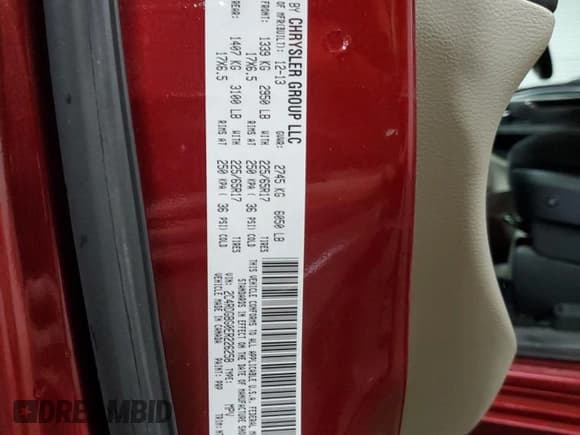 ✅ 2014 Dodge Grand Caravan SE • VIN: 2C4RDGBG0ER226258 • Лот: 84998355. Опубликован ранее на Copart с пробегом 56 268 миль. Бесплатный доступ к архиву аукционных продаж из США и подробный отчёт об истории автомобиля на DreamBid. Изображение 13.