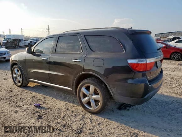 ✅ 2012 Dodge Durango Citadel • VIN: 1C4RDHEG7CC330480 • Lot: 68715775. Listed on Copart with 192,857 mi. Free auction sales archive from the USA and detailed vehicle history report at DreamBid. Image 2.