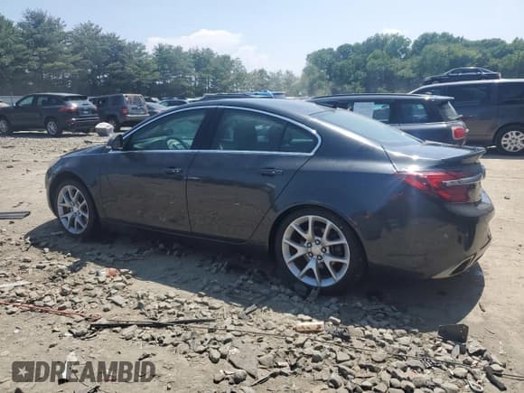 ✅ 2016 Buick Regal GS • VIN: 2G4GU5GX5G9110282 • Lot: 62324355. Listed on Copart with 62,771 mi. Free auction sales archive from the USA and detailed vehicle history report at DreamBid. Image 2.
