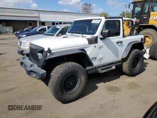 ✅ 2018 Jeep Wrangler Sport • VIN: 1C4GJXAG0JW152732 • Lot: 81301625. Listed on Copart with 72,730 mi. Free auction sales archive from the USA and detailed vehicle history report at DreamBid. Image 1.