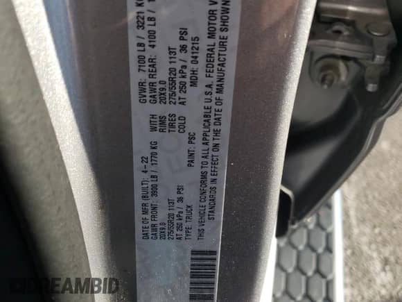 2022 Ram 1500 Lone Star with VIN 1C6SRFFT5NN232761, listed as a Copart auction lot 81259144 with 77,320 mi miles and Salvage title. Bid and sale history available at DreamBid. Image 14.