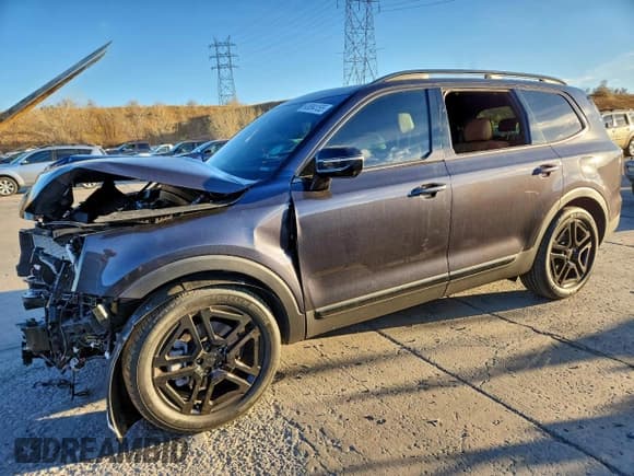 ✅ 2025 Kia Telluride SX X-Line • VIN: 5XYP5DGC0SG623204 • Lot: 93884155. Listed on Copart with Not provided. Free auction sales archive from the USA and detailed vehicle history report at DreamBid. Image 1.