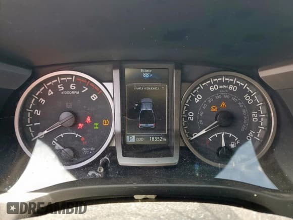 ✅ 2023 Toyota Tacoma Limited • VIN: 3TMGZ5ANXPM637772 • Лот: 63262695. Опубликован ранее на Copart с пробегом 18 352 миль. Бесплатный доступ к архиву аукционных продаж из США и подробный отчёт об истории автомобиля на DreamBid. Изображение 9.