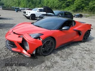 ✅ 2021 Chevrolet Corvette 2LT • VIN: 1G1YB2D46M5110672 • Lot: 58524185. Listed on Copart with 12,191 mi. Free auction sales archive from the USA and detailed vehicle history report at DreamBid. Image 1.