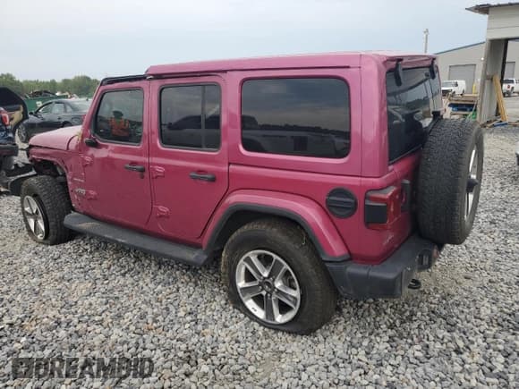 ✅ 2021 Jeep Wrangler Unlimited Sahara • VIN: 1C4HJXEG6MW861359 • Lot: 81632715. Listed on Copart with 56,417 mi. Free auction sales archive from the USA and detailed vehicle history report at DreamBid. Image 2.