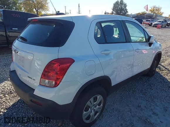 2015 Chevrolet Trax LS с VIN KL7CJKSB1FB112904, выставлен на аукционе IAAI как лот 43602955 с пробегом 169 132 миль миль и . История ставок и продаж доступна на DreamBid. Изображение 4.