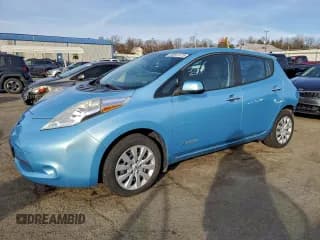 ✅ 2015 Nissan LEAF SL • VIN: 1N4AZ0CPXFC323424 • Lot: 93841125. Listed on Copart with 31,623 mi. Free auction sales archive from the USA and detailed vehicle history report at DreamBid. Image 1.