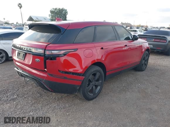 ✅ 2018 Land Rover Range Rover Velar S • VIN: SALYB2RX2JA752425 • Lot: 41692246. Listed on IAAI with 83,524 mi. Free auction sales archive from the USA and detailed vehicle history report at DreamBid. Image 4.