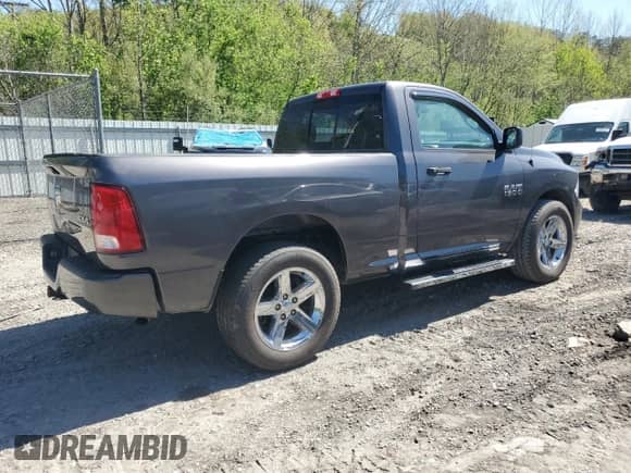 2017 Ram 1500 Tradesman with VIN 3C6JR7AGXHG735887, listed as a Copart auction lot 51837095 with 100,923 mi miles and Salvage title. Bid and sale history available at DreamBid. Image 3.
