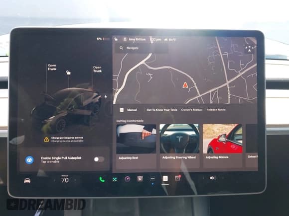 ✅ 2023 Tesla Model Y Long Range • VIN: 7SAYGDEE0PA023719 • Lot: 41974415. Listed on IAAI with 50,152 mi. Free auction sales archive from the USA and detailed vehicle history report at DreamBid. Image 19.