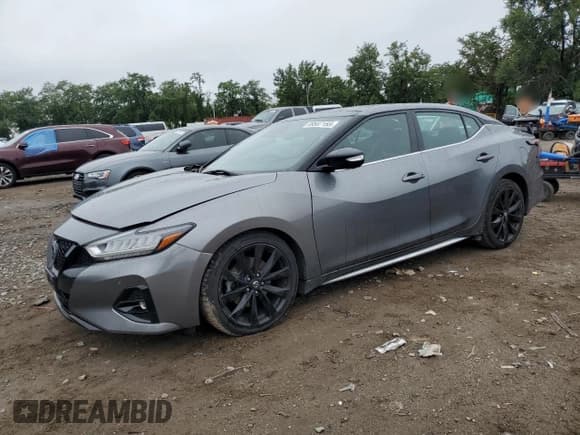 ✅ 2021 Nissan Maxima SR • VIN: 1N4AA6EV9MC502265 • Lot: 69587155. Listed on Copart with 122,153 mi. Free auction sales archive from the USA and detailed vehicle history report at DreamBid. Image 1.