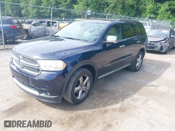 ✅ 2013 Dodge Durango Citadel • VIN: 1C4RDJEG2DC505114 • Lot: 42793640. Listed on IAAI with 195,176 mi. Free auction sales archive from the USA and detailed vehicle history report at DreamBid. Image 2.