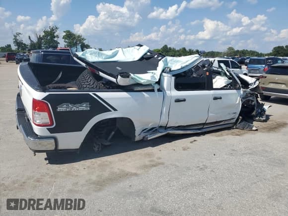 ✅ 2023 Ram 1500 Lone Star • VIN: 1C6SRFMT7PN531464 • Lot: 66554565. Listed on Copart with Not provided. Free auction sales archive from the USA and detailed vehicle history report at DreamBid. Image 3.