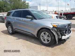 ✅ 2024 Ford Explorer XLT • VIN: 1FMSK7DH4RGA44546 • Lot: 43356760. Wystawiony na IAAI z przebiegiem 38 182 mil. Bezpłatny archiwum sprzedaży aukcyjnych z USA i szczegółowy raport historii pojazdu na DreamBid. Zdjęcie 1.