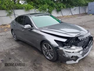 ✅ 2017 Infiniti Q50 Premium • VIN: JN1EV7AP5HM730036 • Lot: 42477106. Listed on IAAI with 72,014 mi. Free auction sales archive from the USA and detailed vehicle history report at DreamBid. Image 1.