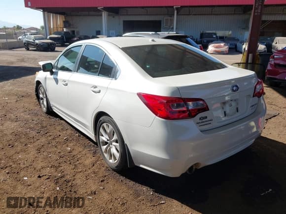 ✅ 2015 Subaru Legacy Premium • VIN: 4S3BNAC61F3060408 • Lot: 43800400. Listed on IAAI with 126,088 mi. Free auction sales archive from the USA and detailed vehicle history report at DreamBid. Image 3.