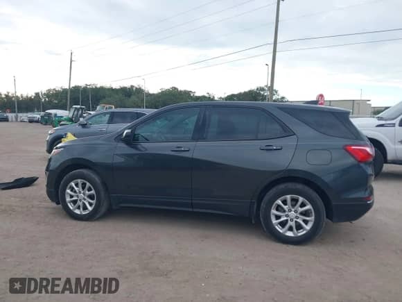 ✅ 2018 Chevrolet Equinox LS • VIN: 2GNAXHEV8J6105629 • Lot: 43307488. Listed on IAAI with 159,507 mi. Free auction sales archive from the USA and detailed vehicle history report at DreamBid. Image 15.
