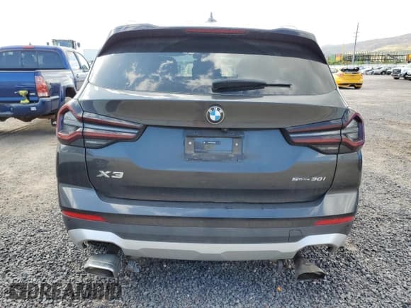 ✅ 2024 BMW X3 sDrive30i • VIN: WBX47DP09RN282281 • Lot: 58101215. Listed on Copart with 7,673 mi. Free auction sales archive from the USA and detailed vehicle history report at DreamBid. Image 6.