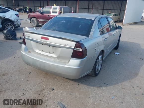 ✅ 2007 Chevrolet Malibu 1LT • VIN: 1G1ZT58F27F313930 • Lot: 43338110. Listed on IAAI with Not provided. Free auction sales archive from the USA and detailed vehicle history report at DreamBid. Image 4.
