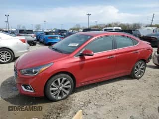 2022 Hyundai Accent Limited z VIN 3KPC34A68NE177389, wystawiony jako Copart lot #52974855 z przebiegiem 54 388 mil mil oraz Nie do naprawy • Non repairable. Historia ofert i sprzedaży dostępna na DreamBid. Obrazek 1.