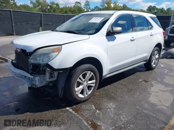 ✅ 2017 Chevrolet Equinox LS • VIN: 2GNALBEK4H1514071 • Лот: 43436150. Опубликован ранее на IAAI с пробегом 160 747 миль. Бесплатный доступ к архиву аукционных продаж из США и подробный отчёт об истории автомобиля на DreamBid. Изображение 2.