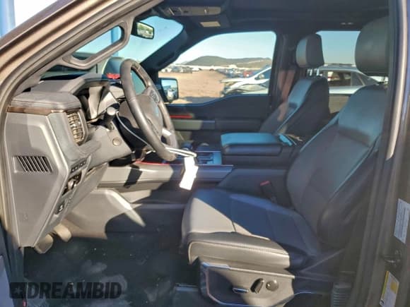 ✅ 2023 Ford F-150 Lightning Pro • VIN: 1FT6W1EV3PWG17497 • Lot: 95668275. Listed on Copart with 24,409 mi. Free auction sales archive from the USA and detailed vehicle history report at DreamBid. Image 7.