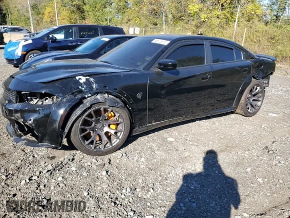 ✅ 2022 Dodge Charger SRT Hellcat Widebody • VIN: 2C3CDXL97NH163644 • Лот: 85670615. Опубликован ранее на Copart с пробегом 21 814 миль. Бесплатный доступ к архиву аукционных продаж из США и подробный отчёт об истории автомобиля на DreamBid. Изображение 1.