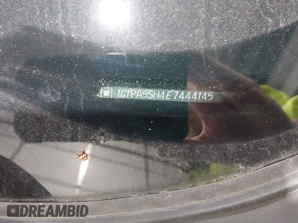 ✅ 2014 Chevrolet Cruze LS • VIN: 1G1PA5SH4E7444145 • Lot: 43921146. Wystawiony na IAAI z przebiegiem 165 780 mil. Bezpłatny archiwum sprzedaży aukcyjnych z USA i szczegółowy raport historii pojazdu na DreamBid. Zdjęcie 9.